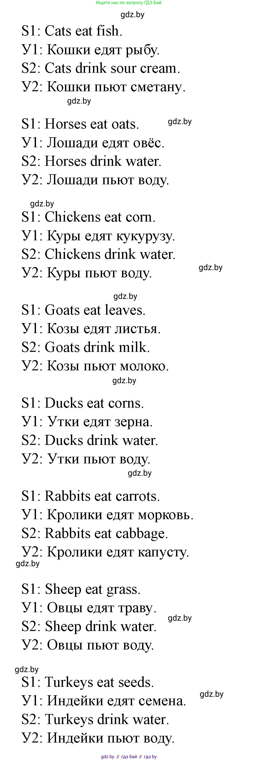 Английский язык (english), 5 класс Учебник (Student's book), авторы: Лапицкая Людмила Михайловна (Lapitskaya Ludmila), Калишевич Алла Ивановна, Севрюкова Татьяна Юрьевна, Седунова Наталья Михайловна (Sedunova Natalia), издательство Вышэйшая школа, Минск, 2020, Часть 2, страница 62, номер 4, Решение 1 (продолжение 2)