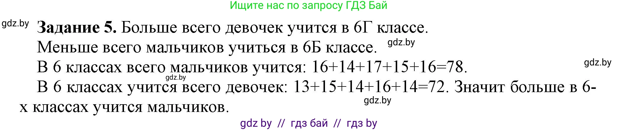 Информатика, 6 класс рабочая тетрадь, авторы: Овчинникова Лариса Генадьевна, Пузиновская Светлана Григорьевна, издательство Аверсэв, Минск, 2024, салатового цвета, страница 7, номер 5, Решение