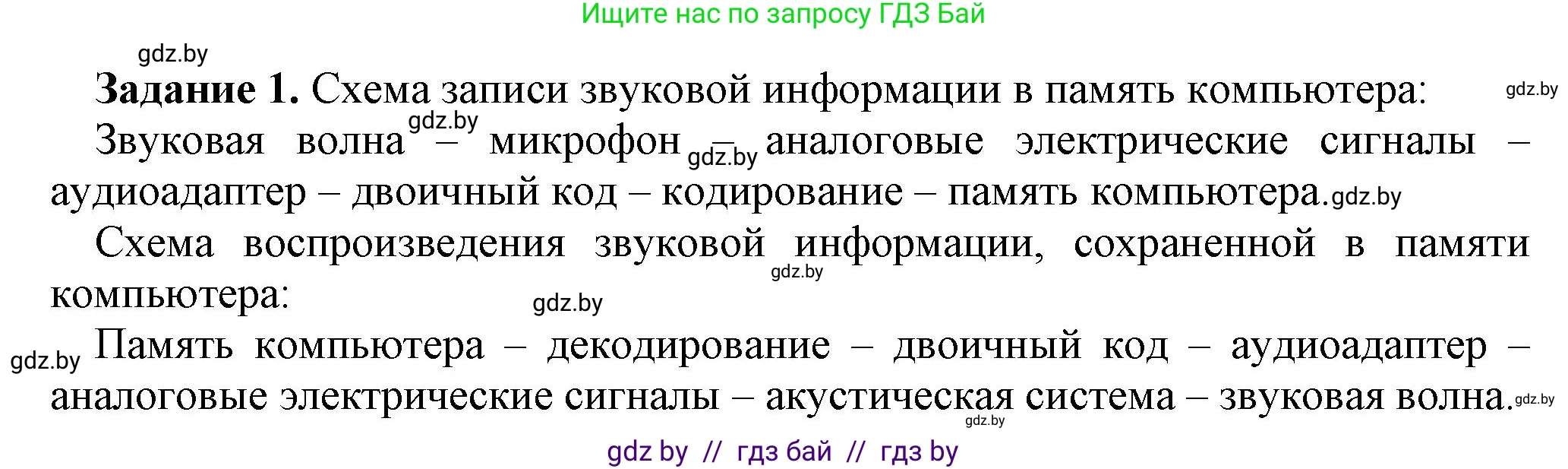 Информатика, 8 класс рабочая тетрадь, автор: Овчинникова Лариса Генадьевна, издательство Аверсэв, Минск, 2018, бирюзового цвета, страница 7, номер 1, Решение